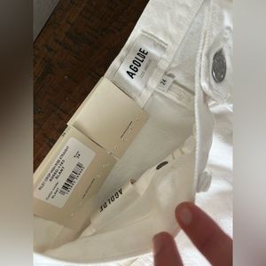 BRAND NEW WITH TAGS Agolde Riley Crop High Rise Straight Jean